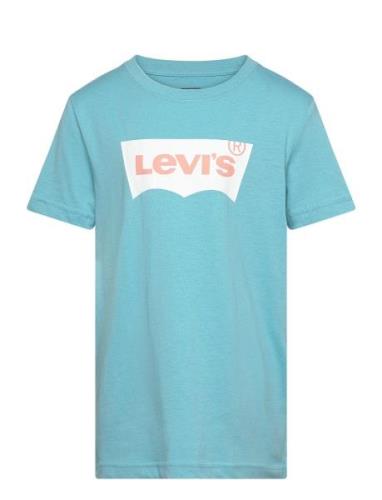 Levi's® Graphic Tee Shirt Tops T-shirts Short-sleeved Blue Levi's