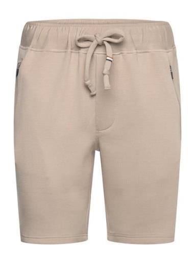 Mmgabel Zip Shorts Bottoms Shorts Casual Beige Mos Mosh Gallery