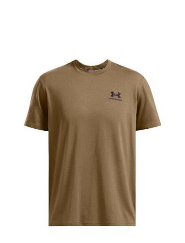 Under Armour Ua M Logo Emb Heavyweight Ss Brun