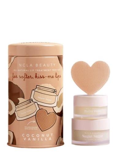 Coconut Vanilla Lip Care Value Set Läppbehandling Nude NCLA Beauty