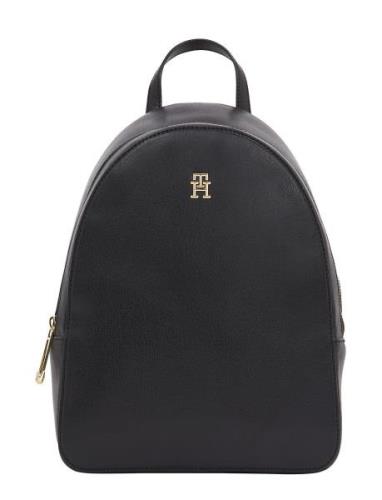 Th Monotype Backpack Ryggsäck Väska Black Tommy Hilfiger