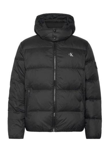 Essentials Down Jacket Fodrad Jacka Black Calvin Klein Jeans