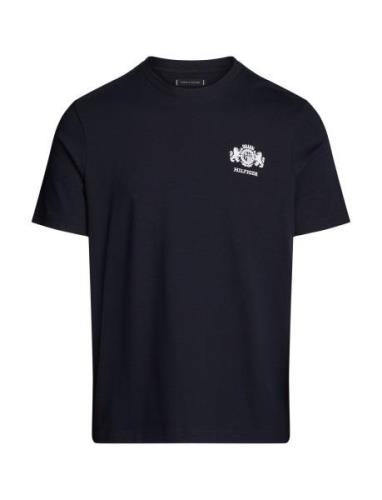 Small Crest Embro Tee Tops T-shirts Short-sleeved Navy Tommy Hilfiger