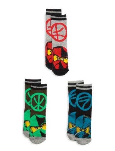 Lwaris 614 - 3-Pack Socks Socks & Tights Socks Multi/patterned LEGO Ki...