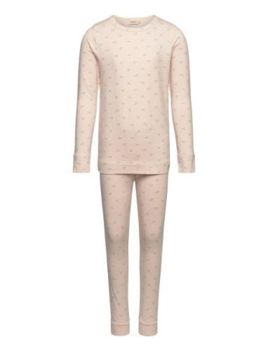 Sleepwear Pyjamas Set Beige MarMar Copenhagen