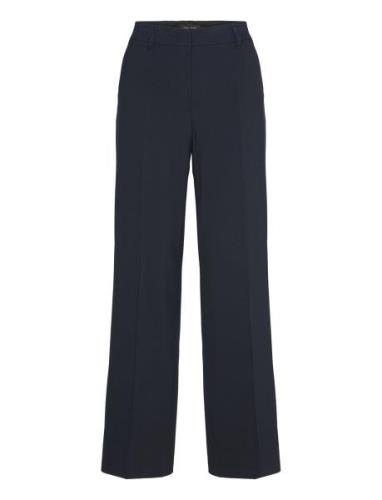 Pant Leisure Long Bottoms Trousers Straight Leg Navy Gerry Weber Editi...