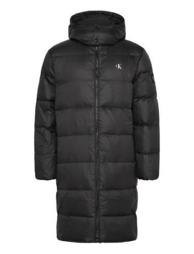 Essentials Down Long Parka Parka Jacka Black Calvin Klein Jeans