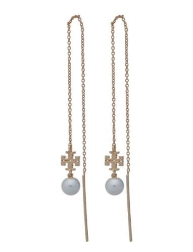 Kira Pearl Long Earring Örhänge Smycken Gold Tory Burch