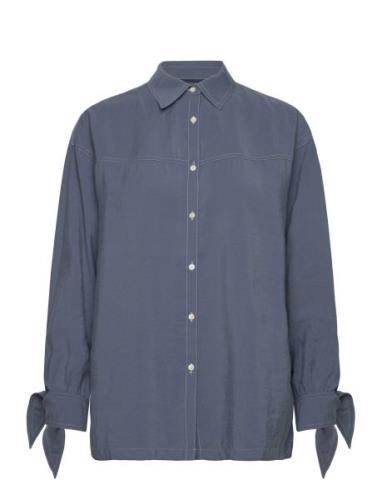 Lexington Clothing Jessie Blouse Blå