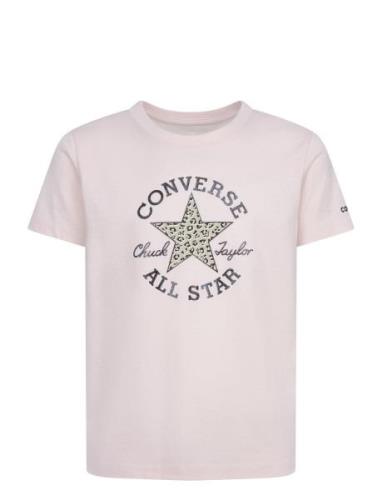 Converse Dissected Chuck Patch Graphic Tee Tops T-shirts Short-sleeved...