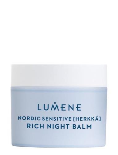 Lumene Nordic Sensitive Rich Night Balm 50 Ml Nattkräm Nattkräm Ansikt...