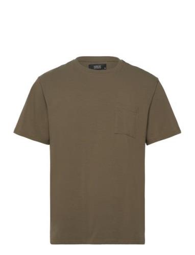 Clean Cut Copenhagen Clean Formal Stretch T-Shirt Khaki Green