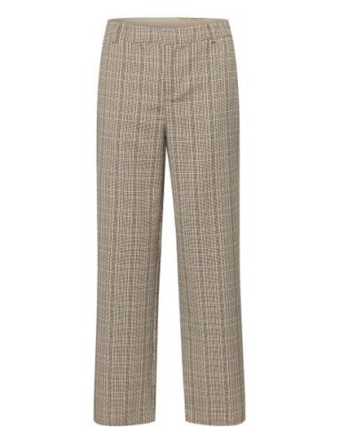 Crimogen Pant Bottoms Trousers Suitpants Brown Cream