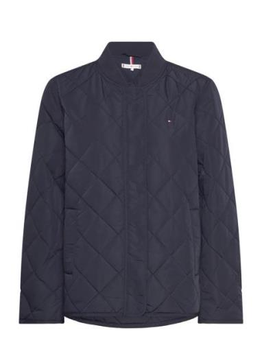 Tommy Hilfiger Lw Quilted Bomber Jacket Marinblå