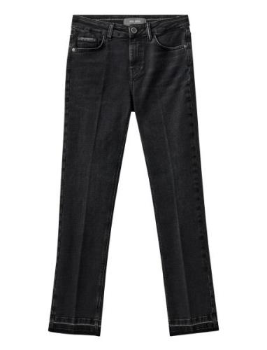 Mmashley Perla Jeans Bottoms Jeans Straight-regular Black MOS MOSH