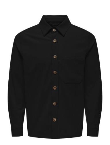 ONLY & SONS Onstile Corduroy 0111 Shirt Svart