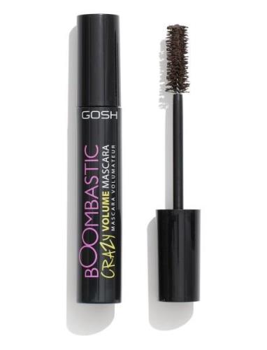 Gosh Boombastic Crazy Mascara Mascara Smink Brown GOSH COPENHAGEN