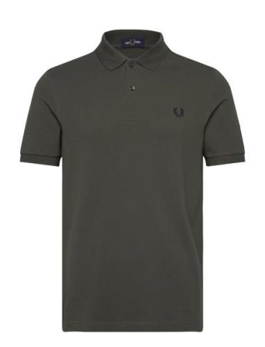 The Fred Perry Shirt Tops Polos Short-sleeved Green Fred Perry