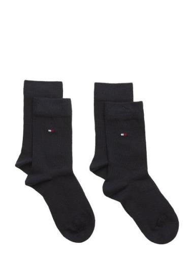 Th Children Sock Th Basic 2P Sockor Strumpor Blue Tommy Hilfiger