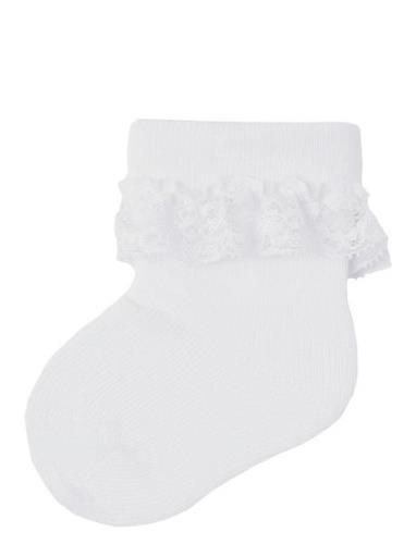 Nbfopagna Sock Sockor Strumpor White Name It