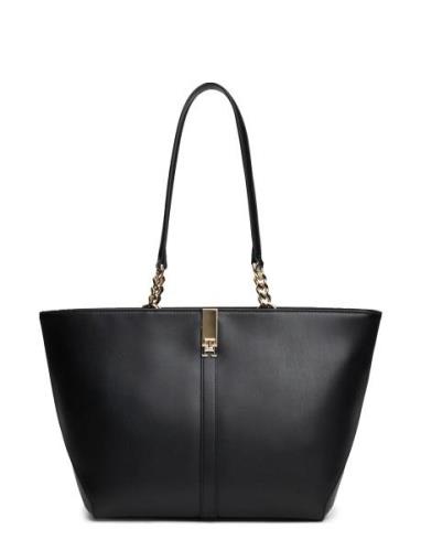 Th Heritage Tote Shopper Väska Black Tommy Hilfiger