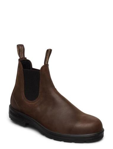 Bl 1609 Classics Chelsea Boot Stövletter Chelsea Boot Brown Blundst