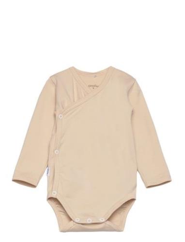 Gugguu Baby Wrap Bodysuit Kräm