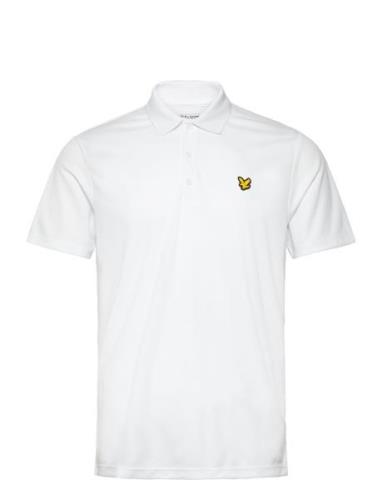 Golf Tech Polo Shirt Sport Polos Short-sleeved White Lyle & Scott Spor...