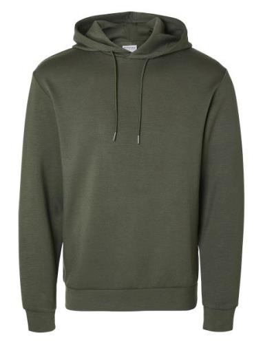 Slhemanuel Soft Hood Sweat Noos Tops Sweat-shirts & Hoodies Hoodies Gr...