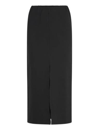 Msmarcia Midi Skirt Knälång Klänning Black Minus