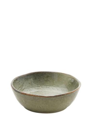 Aida Sigrid Grey/Green St Ware Bowl 14 X 4,6 Cm 1 Pcs Grå