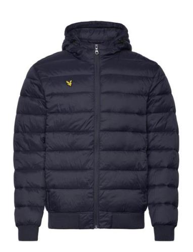 Lyle & Scott Wadded Jacket Marinblå