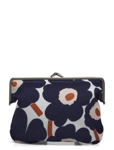 Mini Unikko Puolikas Kukkaro Bags Card Holders & Wallets Wallets Navy ...