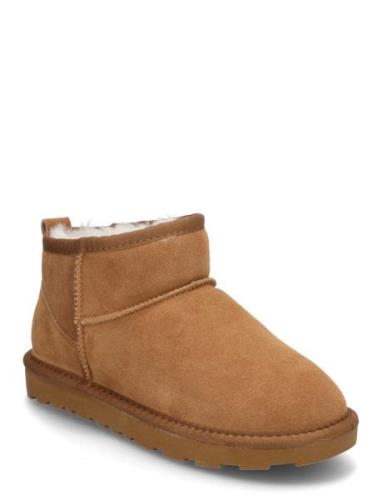 Teddy Boot Low Känga Stövel Brown Sofie Schnoor