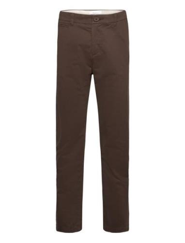 Knowledge Cotton Apparel Chuck Regular Chino Twill Pants - G Brun