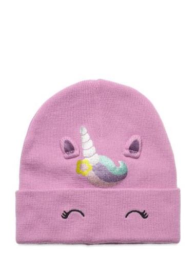 Lindex Beanie Unicorn Rosa