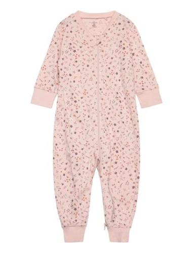 Pyjamas Flower Pyjamas Sie Jumpsuit Pink Lindex