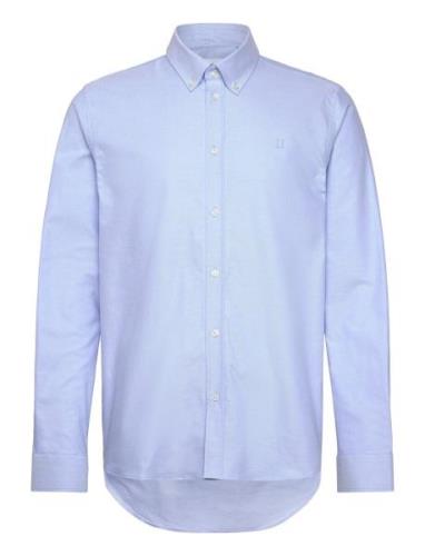 Konrad Oxford Shirt Tops Shirts Casual Blue Les Deux