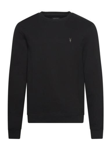 Raven Crew Tops Sweat-shirts & Hoodies Sweat-shirts Black AllSaints