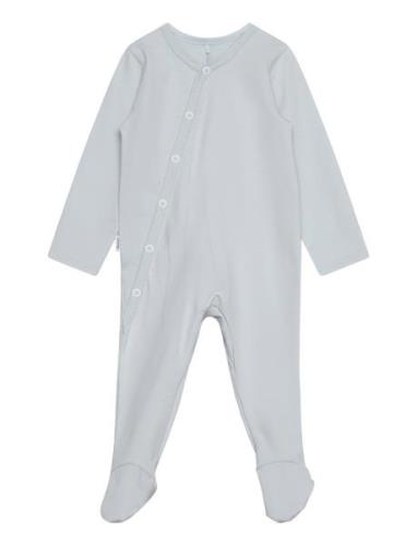 Baby Full Bodysuit Långärmad Bodysuit Blue Gugguu