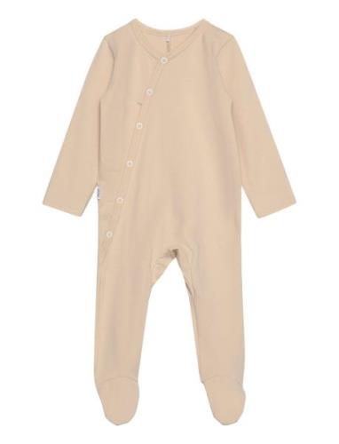 Gugguu Baby Full Bodysuit Beige