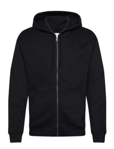 Hco. Guys Sweatshirts Tops Sweat-shirts & Hoodies Hoodies Black Hollis...