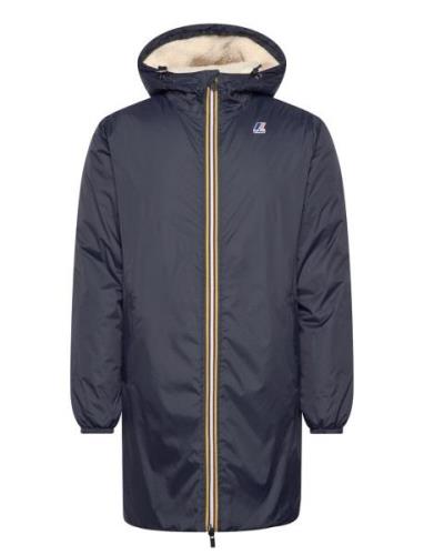 Le Vrai 3.0 Eiffel Orsetto Parka Jacka Navy K-Way