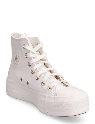 Chuck Taylor All Star Lift Höga Sneakers Cream Converse