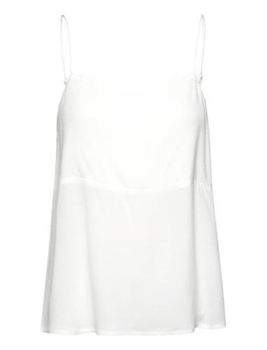 Lilly Ara Top Tops Blouses Sleeveless White Bruuns Bazaar