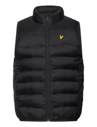 Wadded Gilet Fodrad Väst Black Lyle & Scott