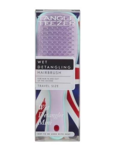 Tangle Teezer Mini Wet Detangler Wisteria Leaf Hårborste Kam Purple Ta...