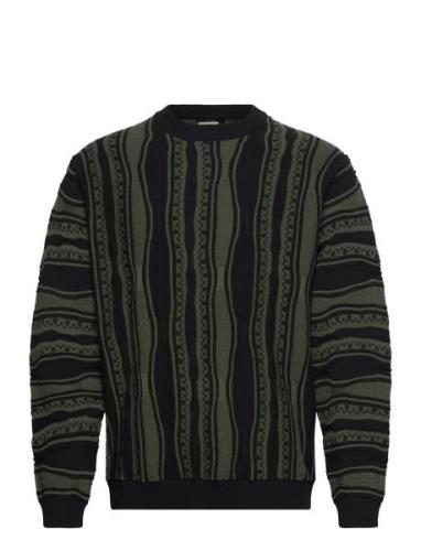 Rrteton Knit Tops Knitwear Round Necks Black Redefined Rebel