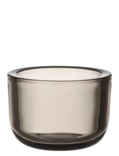 Iittala Valkea Tealight Candleholder 60Mm Grå