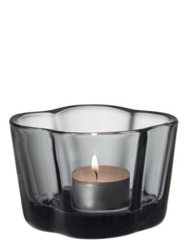 Iittala Aalto Tealight Candleholder 60Mm Grå